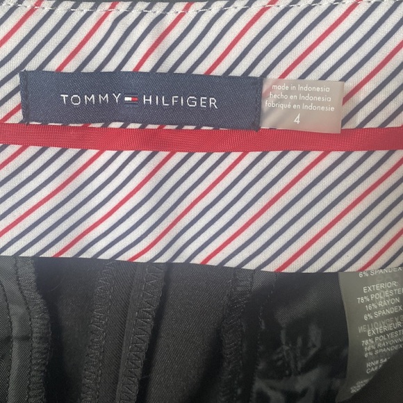 Black Tommy Hilfiger suit pants (matching jacket also available) - Picture 2 of 3